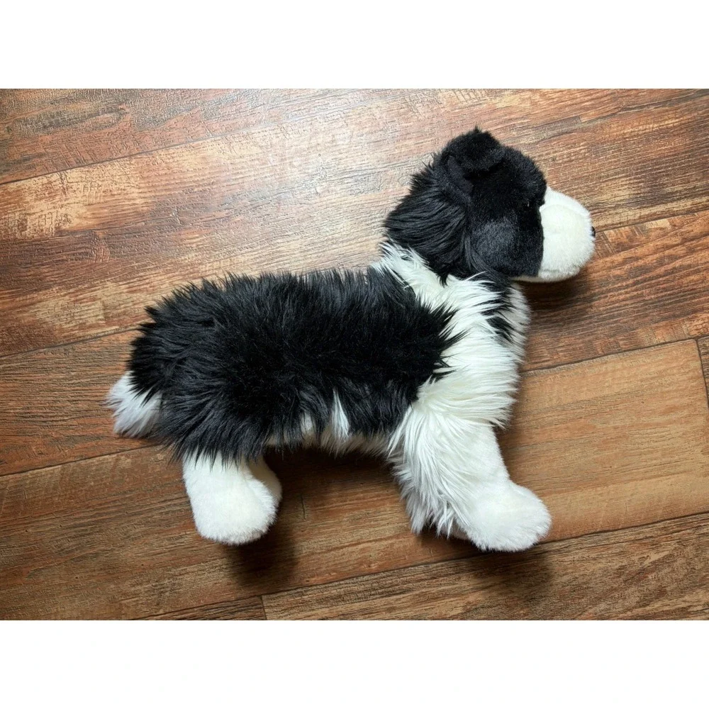 BASS PRO Douglas Toys BORDER COLLIE PLUSH Black / White DOG